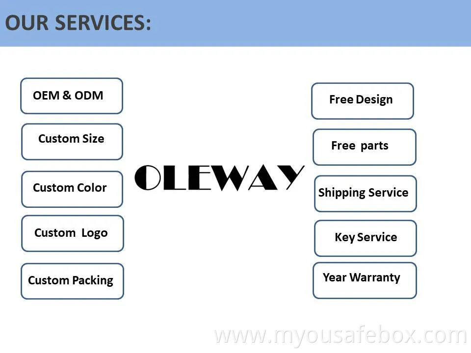 Patented Panel Fireproof Anti-Theft Safe From The Factory
